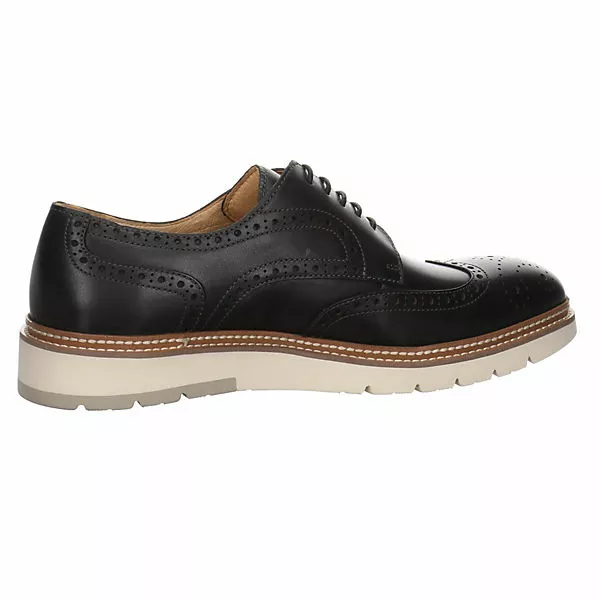 Digel Herren Businessschuhe Sidney Schnürschuh Schnürhalbschuhe Büro Elegant Glattleder Uni Business-Schnürschuhe - Schwarz 7 Digel Herren Businessschuhe Sidney Schnürschuh Schnürhalbschuhe Büro Elegant Glattleder Uni Business-Schnürschuhe - Schwarz – Bild 5