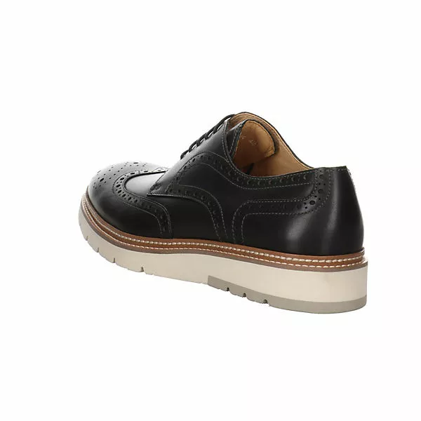 Digel Herren Businessschuhe Sidney Schnürschuh Schnürhalbschuhe Büro Elegant Glattleder Uni Business-Schnürschuhe - Schwarz 9 Digel Herren Businessschuhe Sidney Schnürschuh Schnürhalbschuhe Büro Elegant Glattleder Uni Business-Schnürschuhe - Schwarz – Bild 7