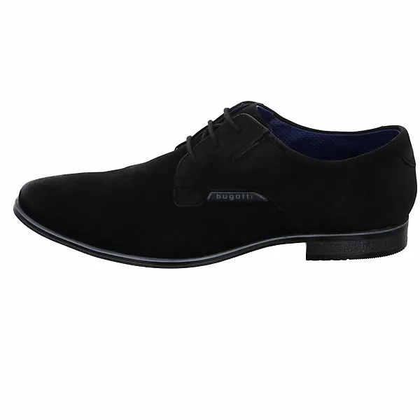 Bugatti Herren Businessschuhe Morino I Schnürschuh Schnürhalbschuhe Büro Elegant Glattleder Uni Business-Schnürschuhe - Schwarz 4 Bugatti Herren Businessschuhe Morino I Schnürschuh Schnürhalbschuhe Büro Elegant Glattleder Uni Business-Schnürschuhe - Schwarz – Bild 2