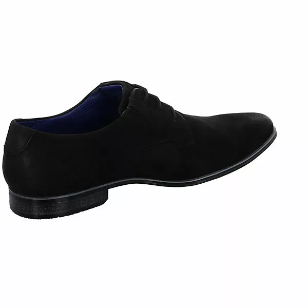 Bugatti Herren Businessschuhe Morino I Schnürschuh Schnürhalbschuhe Büro Elegant Glattleder Uni Business-Schnürschuhe - Schwarz 7 Bugatti Herren Businessschuhe Morino I Schnürschuh Schnürhalbschuhe Büro Elegant Glattleder Uni Business-Schnürschuhe - Schwarz – Bild 5