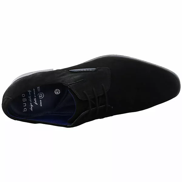 Bugatti Herren Businessschuhe Morino I Schnürschuh Schnürhalbschuhe Büro Elegant Glattleder Uni Business-Schnürschuhe - Schwarz 10 Bugatti Herren Businessschuhe Morino I Schnürschuh Schnürhalbschuhe Büro Elegant Glattleder Uni Business-Schnürschuhe - Schwarz – Bild 8