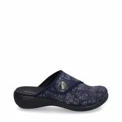 Westland Korsika 348 | Hausschuh Für Damen | Blau Korsika 348, Dunkelblau Pantoffeln - Dunkelblau -Schuhladen 30008985 10