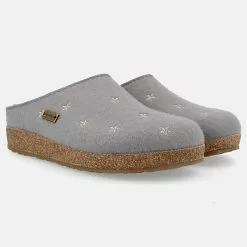 Haflinger Grizzly Stelline Filzclog Aus Reinem Wollfilz Unisex Sternmotiv -Schuhladen 30134774 02