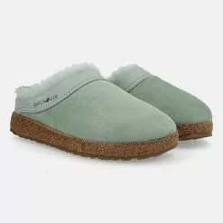 Haflinger Snowbird Lammfell Leder Hausschuh Unisex -Schuhladen 30154930 02