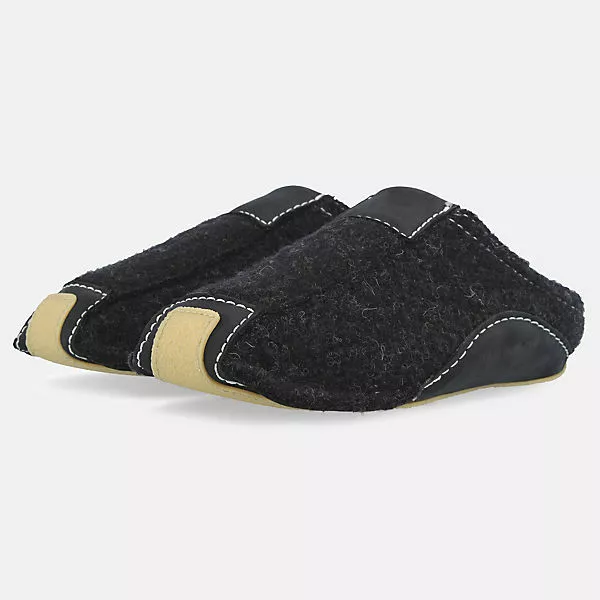 Haflinger Pocahontas Pantoffeln Aus Gewalkter Wolle Mit Gummisohle 4 Haflinger Pocahontas Pantoffeln Aus Gewalkter Wolle Mit Gummisohle – Bild 2