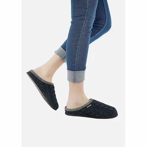 Giesswein Hausschuhe Neudau Hüttenschuhe - Dunkelblau 11 Giesswein Hausschuhe Neudau Hüttenschuhe - Dunkelblau – Bild 9
