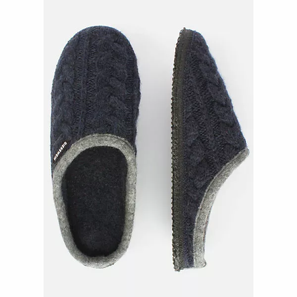 Giesswein Hausschuhe Neudau Hüttenschuhe - Dunkelblau 12 Giesswein Hausschuhe Neudau Hüttenschuhe - Dunkelblau – Bild 10