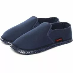 Giesswein Hausschuhe Berlin Hüttenschuhe - Blau-kombi -Schuhladen 4999360 10