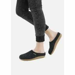 Giesswein Hausschuh Veitsch Hüttenschuhe - Anthrazit -Schuhladen 4999409 09
