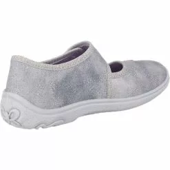 Superfit Hausschuhe BELINDA WMS Weite M Für Mädchen, Schmetterlinge - Grau Modell 1 -Schuhladen 5629414 04