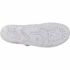 Superfit Hausschuhe BELINDA WMS Weite M Für Mädchen, Schmetterlinge - Grau Modell 1 -Schuhladen 5629414 06