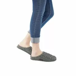 Giesswein Mädchen Und Jungen Hausschuhe/Clogs Geschlossene Hausschuhe - Grau -Schuhladen 7274203 02