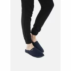 Giesswein Hausschuhe Villach Hüttenschuhe - Blau-kombi -Schuhladen 7274253 08