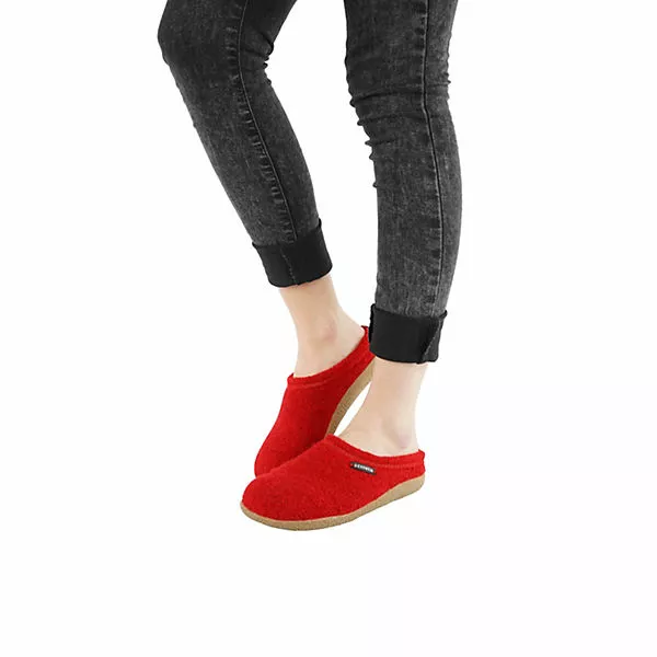 Giesswein Hausschuh Veitsch Hüttenschuhe - Rot 4 Giesswein Hausschuh Veitsch Hüttenschuhe - Rot – Bild 2
