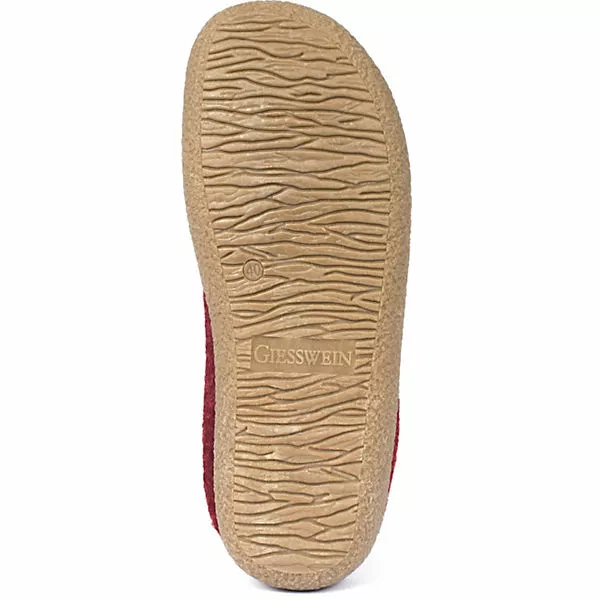 Giesswein Hausschuh Veitsch Hüttenschuhe - Rot 7 Giesswein Hausschuh Veitsch Hüttenschuhe - Rot – Bild 5