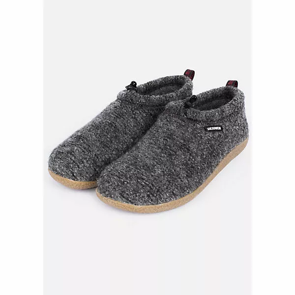 Giesswein Damen Hüttenschuhe Geschlossene Hausschuhe - Grau 13 Giesswein Damen Hüttenschuhe Geschlossene Hausschuhe - Grau – Bild 11