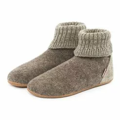 Giesswein Hüttenschuhe Wildpoldsried Hüttenschuhe - Taupe -Schuhladen 7274724 04