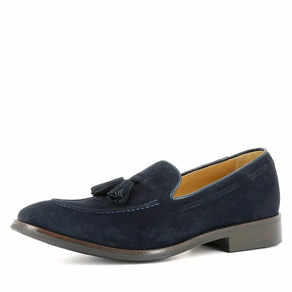 EVITA Herren Slipper STEFANO Business-Slipper - Blau 3 EVITA Herren Slipper STEFANO Business-Slipper - Blau