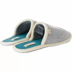 Adelheid Pantoffeln - Grau -Schuhladen 8444578 06