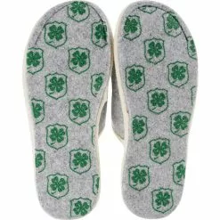 Adelheid Pantoffeln - Grau -Schuhladen 8444578 07