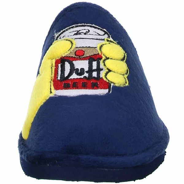 Andinas Damen Herren Jungen Mädchen Pantoletten Hausschuhe Pantoffeln Homer Simpson Blau - Blau 6 Andinas Damen Herren Jungen Mädchen Pantoletten Hausschuhe Pantoffeln Homer Simpson Blau - Blau – Bild 4